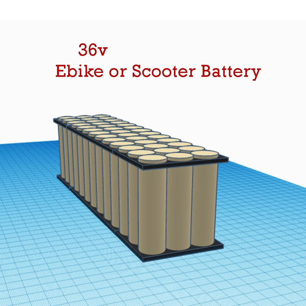 36V 15AH Ebike Battery Battery Power for 500W 1500W Motors Electrified