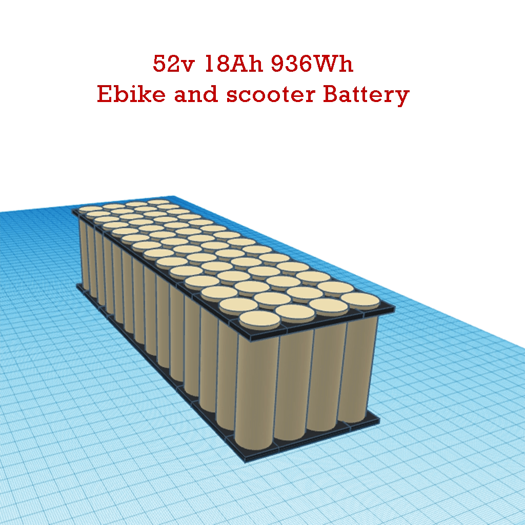 52v 18Ah Tailor - Made E - Bike Battery Electrified