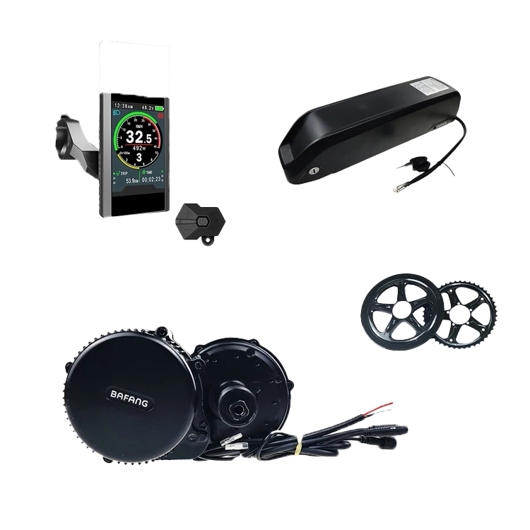 Bafang 48v 750w BBS02B Mid-Drive Conversion Kit and 13Ah Battery - Electrified