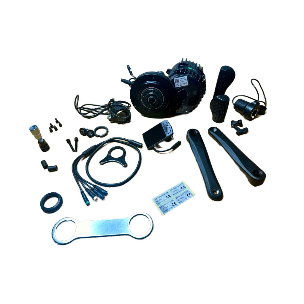 Bafang BBSHD 2000w E bike Conversion Kit 65mm - 83mm Electrified