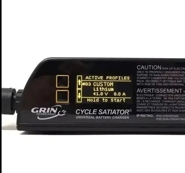 8A 63V Cycle Satiator Charger Electrified